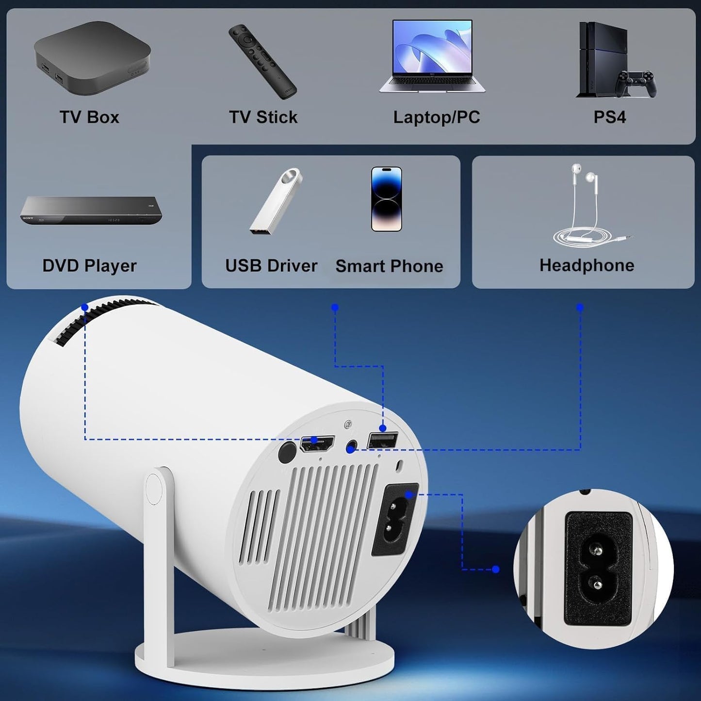 PixiBeam™ Portable Projector